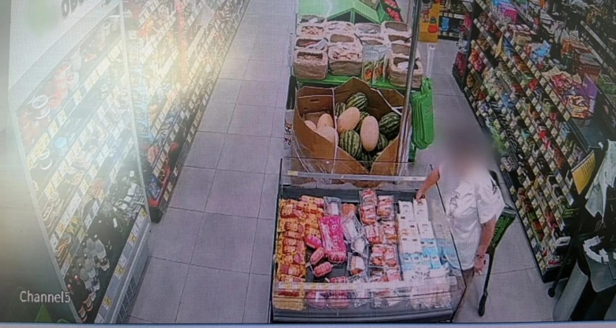 Жительница Ишима подозревается в краже продуктов из магазина